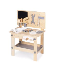ECO TOYS Drvena igračka radionica za decu sa alatom - W03D076E