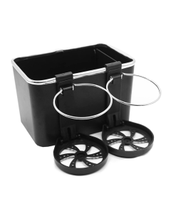 Drzac za case za auto sa pregradom crni - 203864