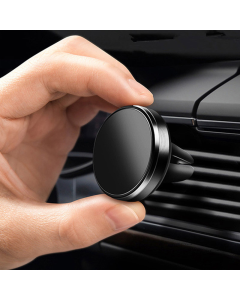 Auto držač za telefon mini magnetni crni - 600004-1