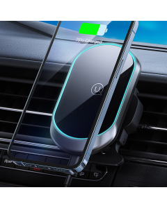 Auto držač za telefon sa bezicnim punjenjem 15W MAGSAFE Usams US-CD182 crni - CD182ZJ01