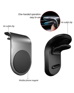 Auto držač za telefon magnetni F3 za ventilaciju crni - 600005-1