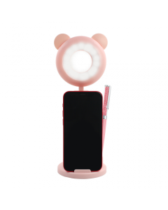 Drzac za mobilni sa LED rasvetom makeup K5 pink - 92209-1