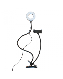 Drzac za mobilni telefon sa LED lampom 2u1 - 91056