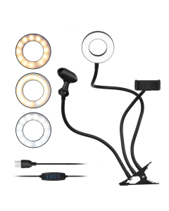 Drzac za mobilni telefon sa LED lampom 3u1 - 91057