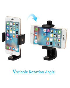 Držač za tripod za telefon 360 rotacioni crni - 611677