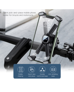Držač za telefon za bicikl YESIDO C191 crni