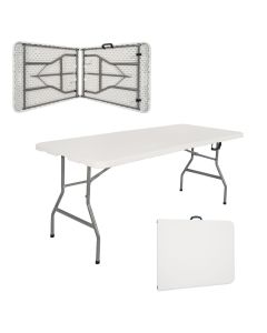 eHomeGarden Sklopivi sto 180 x 74 x 74 cm