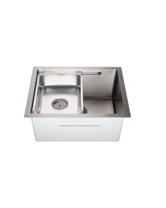 SANDONNA Inox sudopera sa dozerom i korpicom 50x40cm HD5040R, hrom - 2753-1