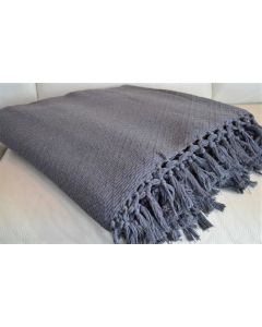 Prekrivač Diamond 200 x 250 cm tamno sivi - 4135
