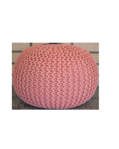 Tabure 50x50x30 cm salmon - 50180-1-1