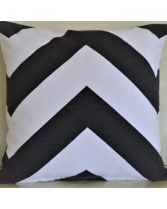 Jastučnica Big zig crna 40x40 cm - 40267