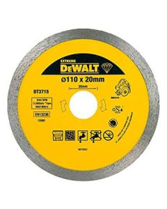 DeWALT Dijamantska rezna ploča za tvrdu keramiku DT3715 - DT3715