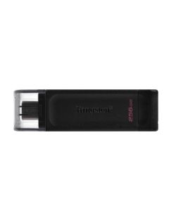 KINGSTON USB memorija DT70/256GB/DataTraveler/3.2/crna