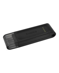 KINGSTON USB flash memorija DataTraveler 70 64GB, crna - DT70-64GB-1