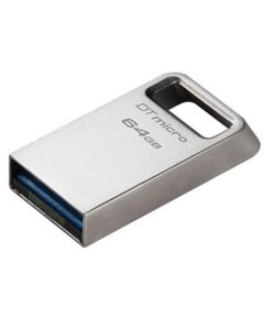 KINGSTON USB flash memorija 128GB/DTMC3G2/DataTraveler Micro/3.2, srebrna - DTMC3G2-128GB-1