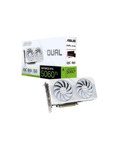 ASUS Graficka karta DUAL-RTX5060TI-O8G-WHITE NVD/8GB/GDDR7/128bit/bela