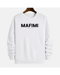 Mafimi Muški duks, Beli - Mafimi Jeans - P-1342L