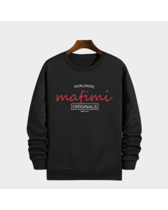 Mafimi Muški duks, Crni - Worldwide Originals - P-1271L