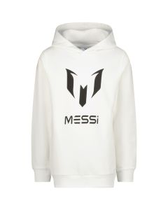 MESSI logo duks za dečake Masorin, beli - C121KUN34601-0014