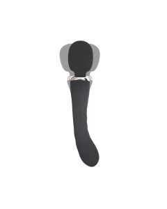 Dupli vibrator Pontus Black - ft001101