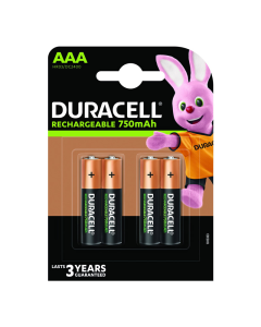 Duracell AAA 1/ 4 1,2V 750mAh Ni-MH Stay Charged punjiva baterija HR03/DC2400 - AG12427