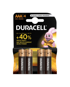 Duracell BASIC LR03 1/ 4 1.5V alkalna baterija pakovanje 4kom