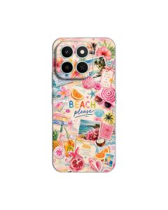 Maska za Honor X6c Beach Please Silikonska Print Skin