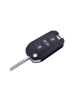 888 CAR ACCESSORIES Kućište oklop ključa 3 dugmeta hu83 za Peugeot - E211-AP000