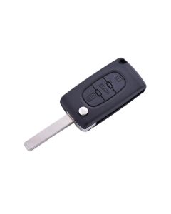 888 CAR ACCESSORIES Kućište oklop ključa 3 dugmeta za Peugeot-Citroen 207,308,307cc - E23-AP000