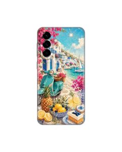 Maska za Samsung A576B Galaxy A57 5G Summer in Greece Silikonska Print Skin
