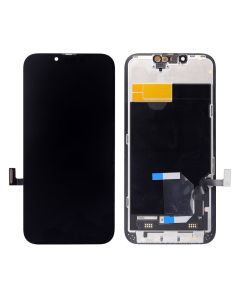 LCD za iPhone 13 + touch screen Black APLONG Hard OLED
