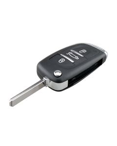 888 CAR ACCESSORIES Kućište oklop ključa 3 dugmeta za Peugeot-Citroen va2 modifikacija