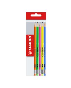 STABILO Grafitna olovka Neon, set 1/5 - 4907-5