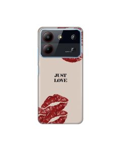Maska za ZTE Blade A54 Just Love Silikonska Print Skin