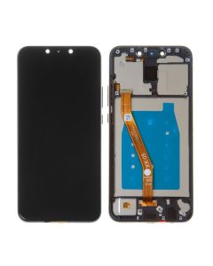 LCD za Huawei Mate 20 Lite+touch screen crni+frame crni