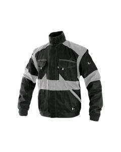 CANIS Radna bluza Luxy Eda, crna/siva - 5517352