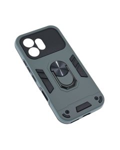 Maska za Honor 600 Hard Ring tamno siva