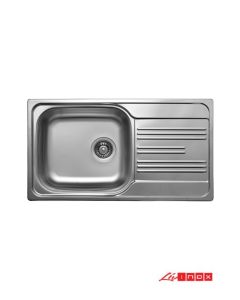 Livinox Inox ugradna sudopera EC198 78x43,5cm sifon ø90 - 11393