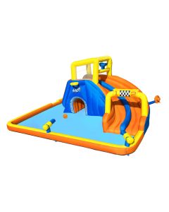 BESTWAY Vodena igraonica 551x502x265cm Park super speedway mega - 3935-1-1-1
