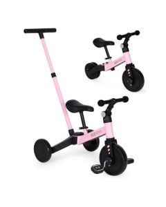 ECO TOYS Tricikl za decu 2u1, roze - YM-BT-6PUSHPINK