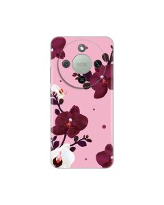 Maska za Honor Magic 8 Lite Pink Orchid Silikonska Print Skin