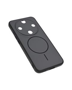 Maska za Honor Magic 8 Lite crna Magsafe Matte Line