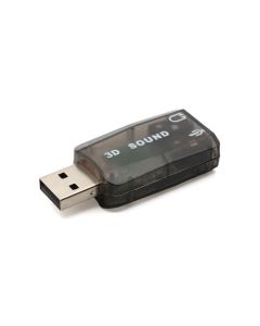 USB 2.0 zvucna karta 5.1 JWD-Sound4 crna - 85336-1