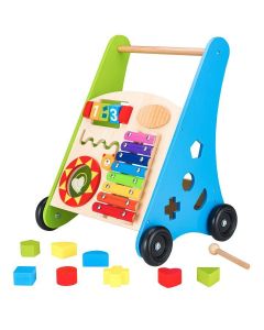 ECO TOYS Edukativna drvena guralica sa dodacima - TL00011