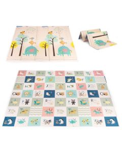 ECO TOYS Edukativna podloga za igru sa dva lica 180x200cm