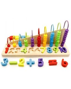 ECO TOYS Edukativna drvena računaljka za decu - MB059