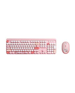 Combo mis i tastatura Coteci 84021 pink