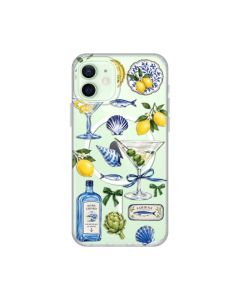 Maska za iPhone 12/12 Pro 6.1 Mediterranean Martini Print Magsafe