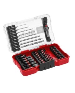 EINHELL Set bitova i burgija za metal + S2-E6.3-1/4'' 2-6.5mm M-Case 39/1