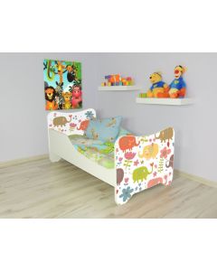 Dečiji Krevet 160X80Cm Happy Kitty Small Elephant - 74000